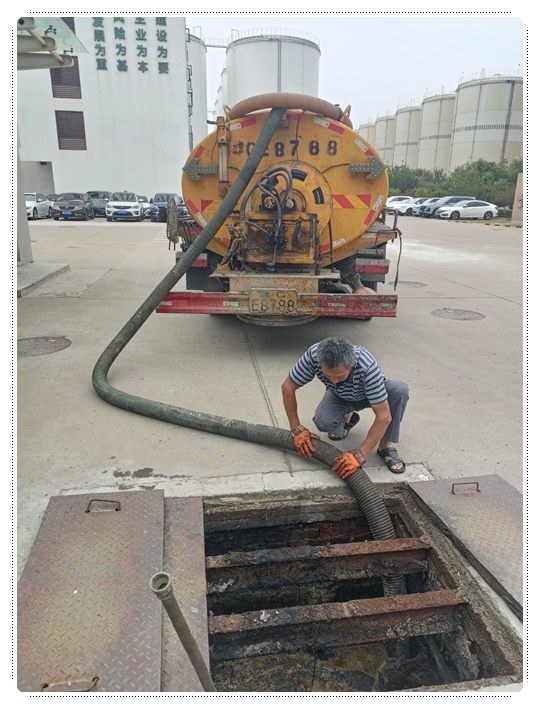 运河隔油池清掏