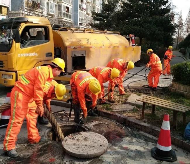 运河市政管道清淤